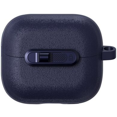 Захисний чохол Deexe Lunar Case для Samsung Galaxy Buds 3 / Buds 3 Pro - Dark Blue