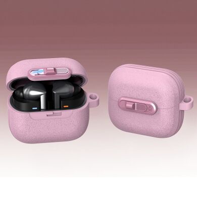 Защитный чехол Deexe Lunar Case для Samsung Galaxy Buds 3 / Buds 3 Pro - Pink