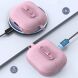 Защитный чехол Deexe Lunar Case для Samsung Galaxy Buds 3 / Buds 3 Pro - Pink. Фото 4 из 9
