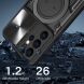 Защитный чехол Deexe Magnetic Space для Samsung Galaxy S21 Ultra (G998) - Black. Фото 9 из 10