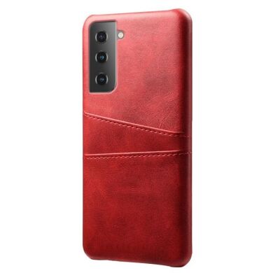 Защитный чехол Deexe Pocket Case для Samsung Galaxy S21 (G991) - Red