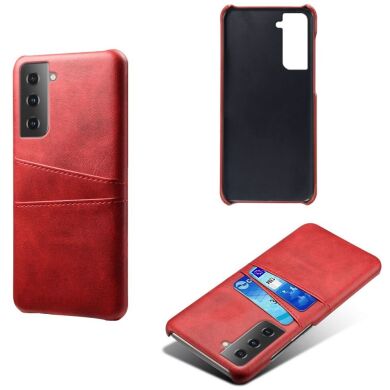 Защитный чехол Deexe Pocket Case для Samsung Galaxy S21 (G991) - Red