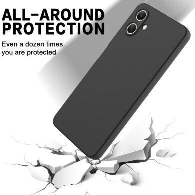 Защитный чехол Deexe Silicone Case для Samsung Galaxy A06 (A065) - Black