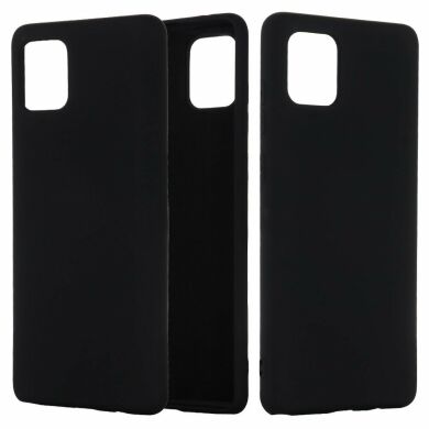 Защитный чехол Deexe Silicone Case для Samsung Galaxy Note 10 Lite (N770) - Black