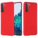 Защитный чехол Deexe Silicone Case для Samsung Galaxy S21 Plus - Red. Фото 1 из 6