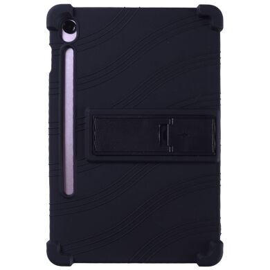 Захисний чохол Deexe Silicone Kickstand для Samsung Galaxy Tab S10 Lite (X400/X406) - Black