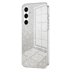Защитный чехол Deexe Sparkles Cover для Samsung Galaxy A27 (A276) - Transparent