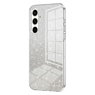 Захисний чохол Deexe Sparkles Cover для Samsung Galaxy A27 (A276) - Transparent