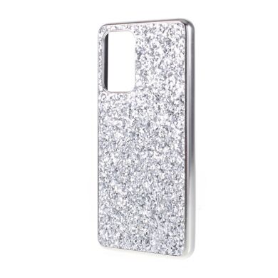 Защитный чехол Deexe Sparkles Series для Samsung Galaxy A52 (A525) / A52s (A528) - Silver