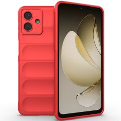 Защитный чехол Deexe Terra Case для Samsung Galaxy A07 (A075) - Red