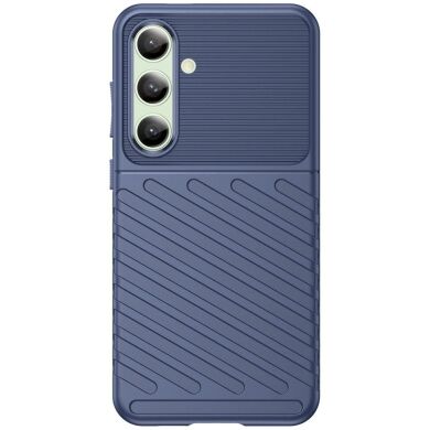 Защитный чехол Deexe Thunder Series для Samsung Galaxy S24 FE (S721) - Blue