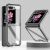 Защитный чехол GKK AirBag для Samsung Galaxy Flip 6 - Transparent Black