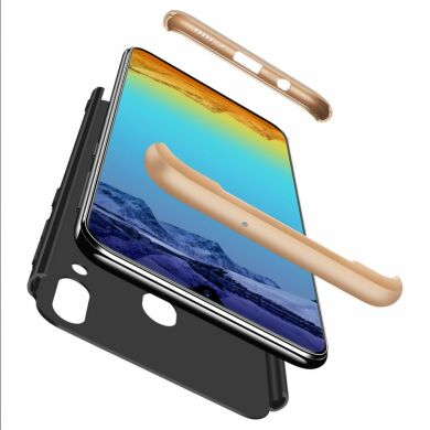Защитный чехол GKK Double Dip Case для Samsung Galaxy M20 (M205) - Black Gold