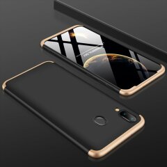 Захисний чохол GKK Double Dip Case для Samsung Galaxy M20 (M205) - Black Gold