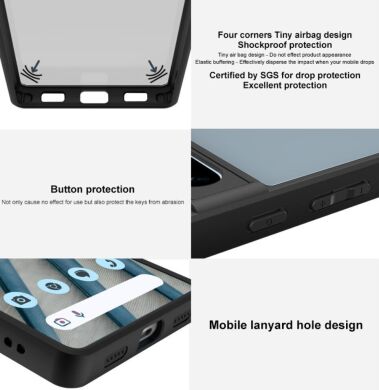Защитный чехол IMAK UX-9B Series для Samsung Galaxy A16 (A165) - Black