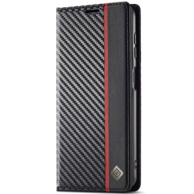 Защитный чехол LC.IMEEKE Carbon Fiber для Samsung Galaxy S25 (S931) - Vertical Stripe
