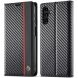 Защитный чехол LC.IMEEKE Carbon Fiber для Samsung Galaxy S25 (S931) - Vertical Stripe. Фото 1 из 11