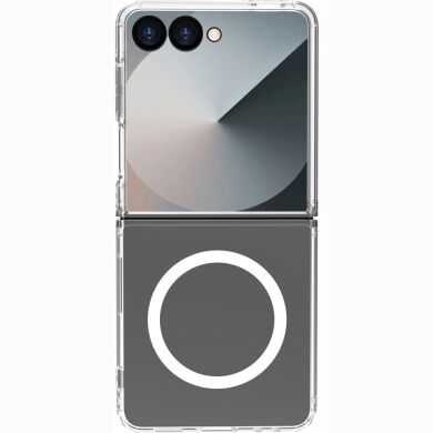 Защитный чехол LEREACH TOC Magnetic для Samsung Galaxy Flip 8 - Transparent