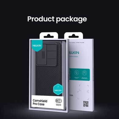 Захисний чохол NILLKIN CamShield Pro для Samsung Galaxy S26 Plus - Black
