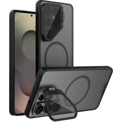 Защитный чехол NILLKIN CamShield Prop Magnetic для Samsung Galaxy S26 Ultra (S948) - Transparent Black