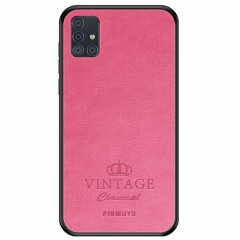 Защитный чехол PINWUYO Vintage Series для Samsung Galaxy A51 (А515) - Pink