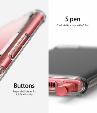 Захисний чохол RINGKE Fusion для Samsung Galaxy Note 10 (N970) - Clear