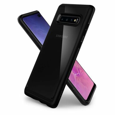 Захисний чохол Spigen (SGP) Ultra Hybrid для Samsung Galaxy S10 Plus (G975) - Matte Black