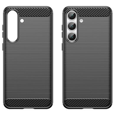 Защитный чехол UniCase Carbon для Samsung Galaxy S25 FE (S731) - Black