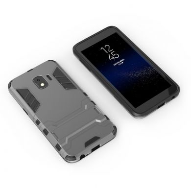 Защитный чехол UniCase Hybrid для Samsung Galaxy J2 Core (J260) - Grey