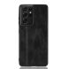Защитный чехол UniCase Leather Series для Samsung Galaxy S21 Ultra - Black. Фото 2 из 12