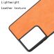 Защитный чехол UniCase Leather Series для Samsung Galaxy S21 Ultra - Yellow. Фото 11 из 12