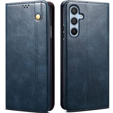 Защитный чехол UniCase Leather Wallet для Samsung Galaxy A05s (A057) - Blue