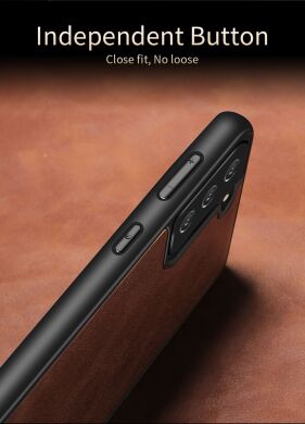 Захисний чохол X-LEVEL Leather Back Cover для Samsung Galaxy S21 (G991) - Grey