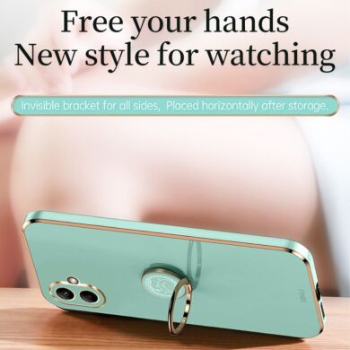 Защитный чехол XINLI Porcelain Ring для Samsung Galaxy A06 (A065) - Pink