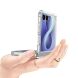 Защитный кейс GKK Aero Pulse для Samsung Galaxy Flip 8 - Transparent Blue. Фото 3 из 6