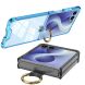 Защитный кейс GKK Aero Pulse для Samsung Galaxy Flip 8 - Transparent Blue. Фото 4 из 6