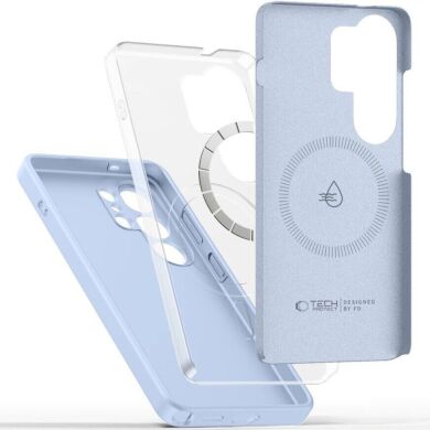 Защитный чехол Tech-Protect Silicone MagSafe для Samsung Galaxy S26 Ultra (S948) - Sky Blue