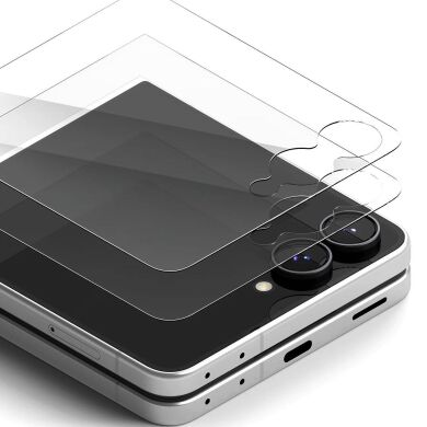 Комплект захисних стекол (2шт) Ringke Cover Display Tempered Glass Pro для Samsung Galaxy Flip 8 (8800328819412)
