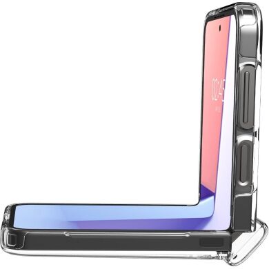 Защитный чехол Spigen (SGP) Ultra Hybrid Pro (FF) для Samsung Galaxy Flip 6 - Crystal Clear