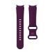 Ремінець Deexe Soft Silicone для Samsung Galaxy Watch 5 (40/44mm) / 5 Pro (45mm) - Dark Purple