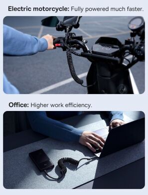 Кабель Baseus Fish-Eye Type-C to Type-C (100W, 1m) P10320203111-00 - Black