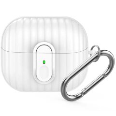 Защитный чехол AHASTYLE WG161 для Samsung Galaxy Buds 3 / Buds 3 Pro - White