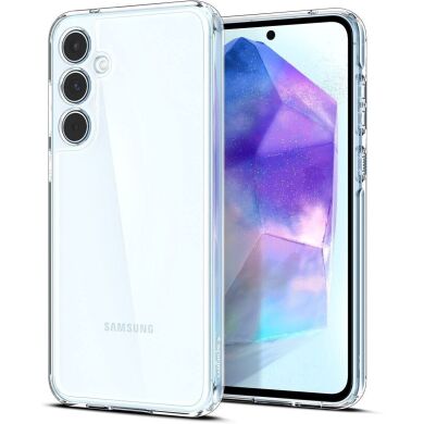 Захисний чохол Spigen (SGP) Ultra Hybrid для Samsung Galaxy A55 (A556) - Crystal Clear