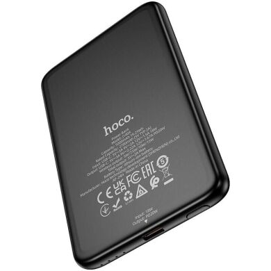 Зовнішній акумулятор Hoco J140A PD20W + QC3.0 (5000mAh) - Black