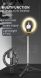 Кольцевая лампа Usams US-ZB241 Portable LED Ring Light With Tripod (Max 1.68m) - Black. Фото 2 из 11
