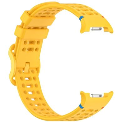 Ремешок Reframe Holes Design для Samsung Galaxy Watch 8 (40/44mm) / 8 Classic - Yellow