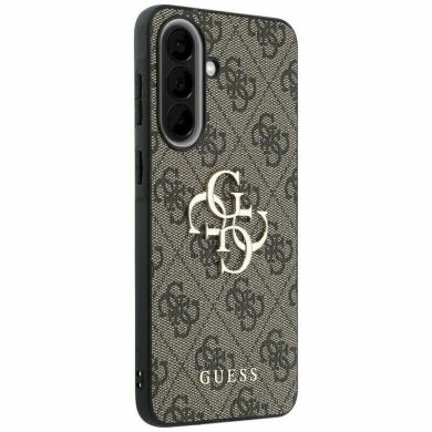 Защитный чехол Guess Leather 4G Metal Logo для Samsung Galaxy A57 (GUHCSA574GMGBR) - Brown