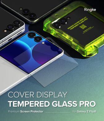 Комплект захисних стекол (2шт) Ringke Cover Display Tempered Glass Pro для Samsung Galaxy Flip 8 (8800328819412)