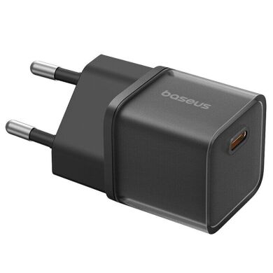 Мережевий зарядний пристрій Baseus GaN5S 1C 20W (P10162503) - Black