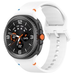 Ремешок ArmorStandart Soft Silicone (M/L) для Samsung Galaxy Watch 8 (40/44mm) / 8 Classic - White